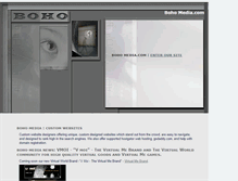 Tablet Screenshot of bohomedia.com